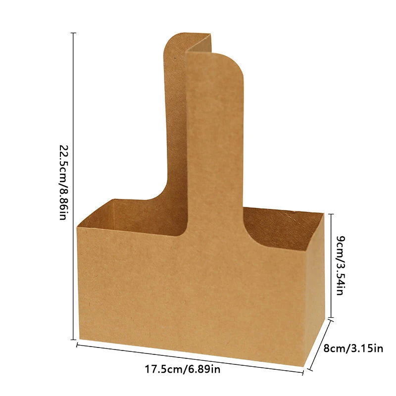 Coffee Flower Cake Dessert Packaging Box Portable