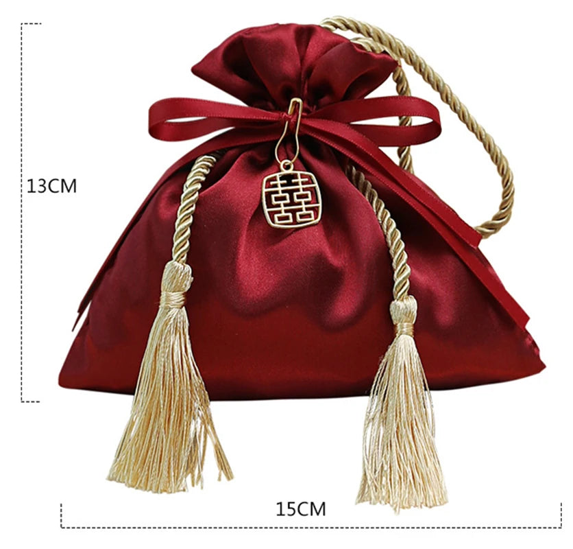 Luxury Packing Drawstring Velvet Pouch Sachet Gift Bag