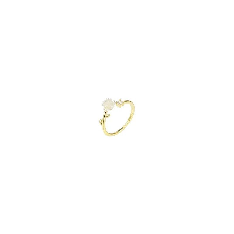 Zirconia Rose Cherry Blossom Tulip Luxury Zircon Flower