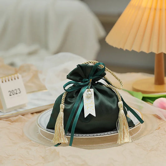 Luxury Packing Drawstring Velvet Pouch Sachet Gift Bag