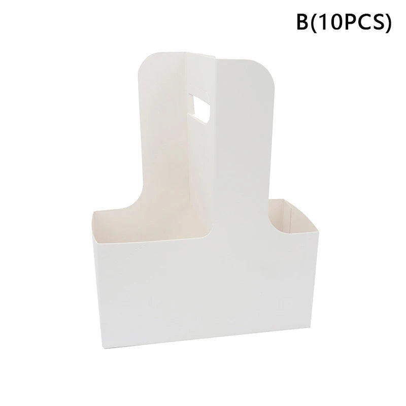 Coffee Flower Cake Dessert Packaging Box Portable