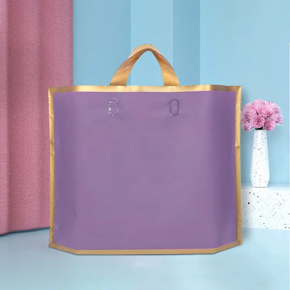 Custom logo frosted shopping bags plastic gift bags