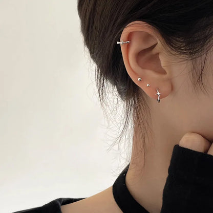 VENTFILLE Sterling Silver Star Earring for Women Girl Personal