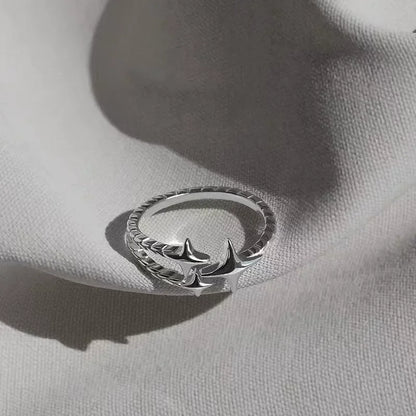 Women Gothic Open Snake Ring Adjustable Animal Ring