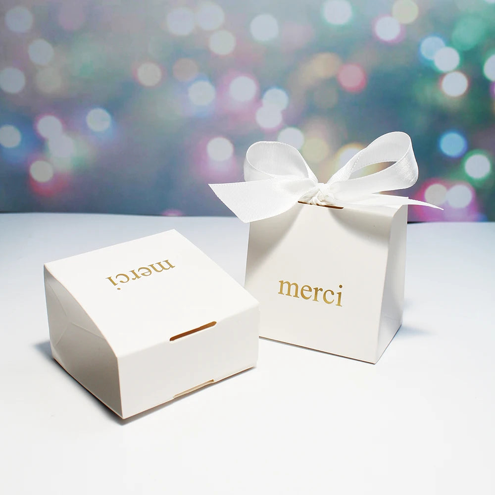 High-end Ins Wind Wedding candy box Jewelry bags
