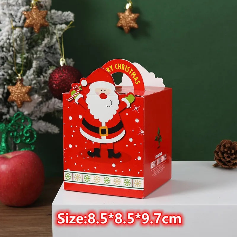 Christmas Square Box Christmas Party Favors Gift Boxs