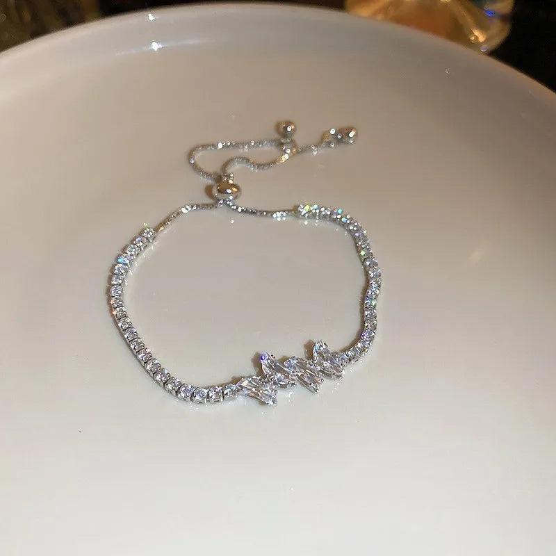 Wave Geometry Adjustable Bracelet Bangle Luxury Fashion