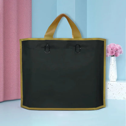 Custom logo frosted shopping bags plastic gift bags