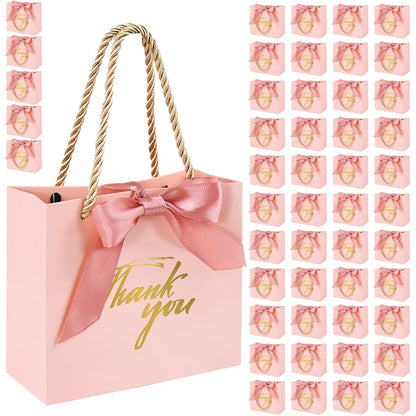 Thank You Gift Bags Reusable Paper Party Bags