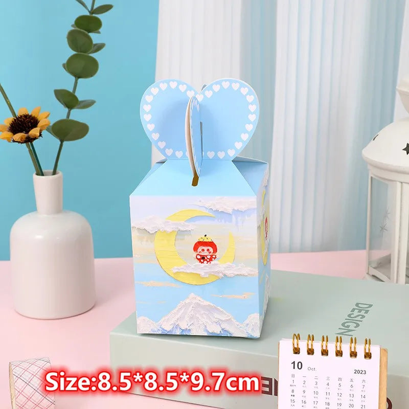Christmas Square Box Christmas Party Favors Gift Boxs