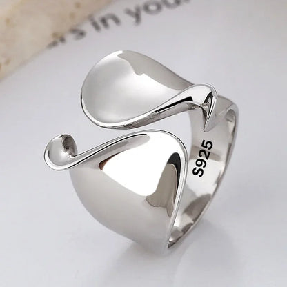 Women Gothic Open Snake Ring Adjustable Animal Ring