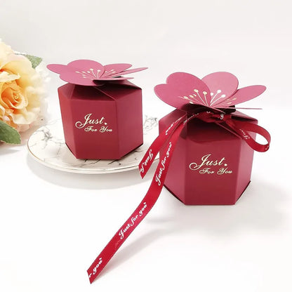 Creative Butterfly Petals Candy Box Wedding Favor Gift