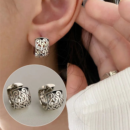 VENTFILLE Sterling Silver Star Earring for Women Girl Personal