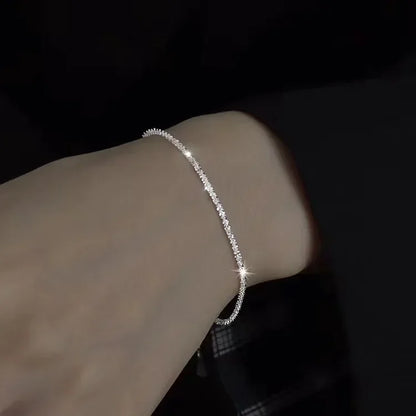 Sterling Silver Bracelet Partial Pearls Knots Bracelets