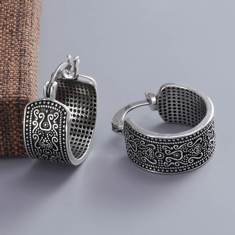 VENTFILLE Sterling Silver Star Earring for Women Girl Personal