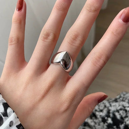 Women Gothic Open Snake Ring Adjustable Animal Ring