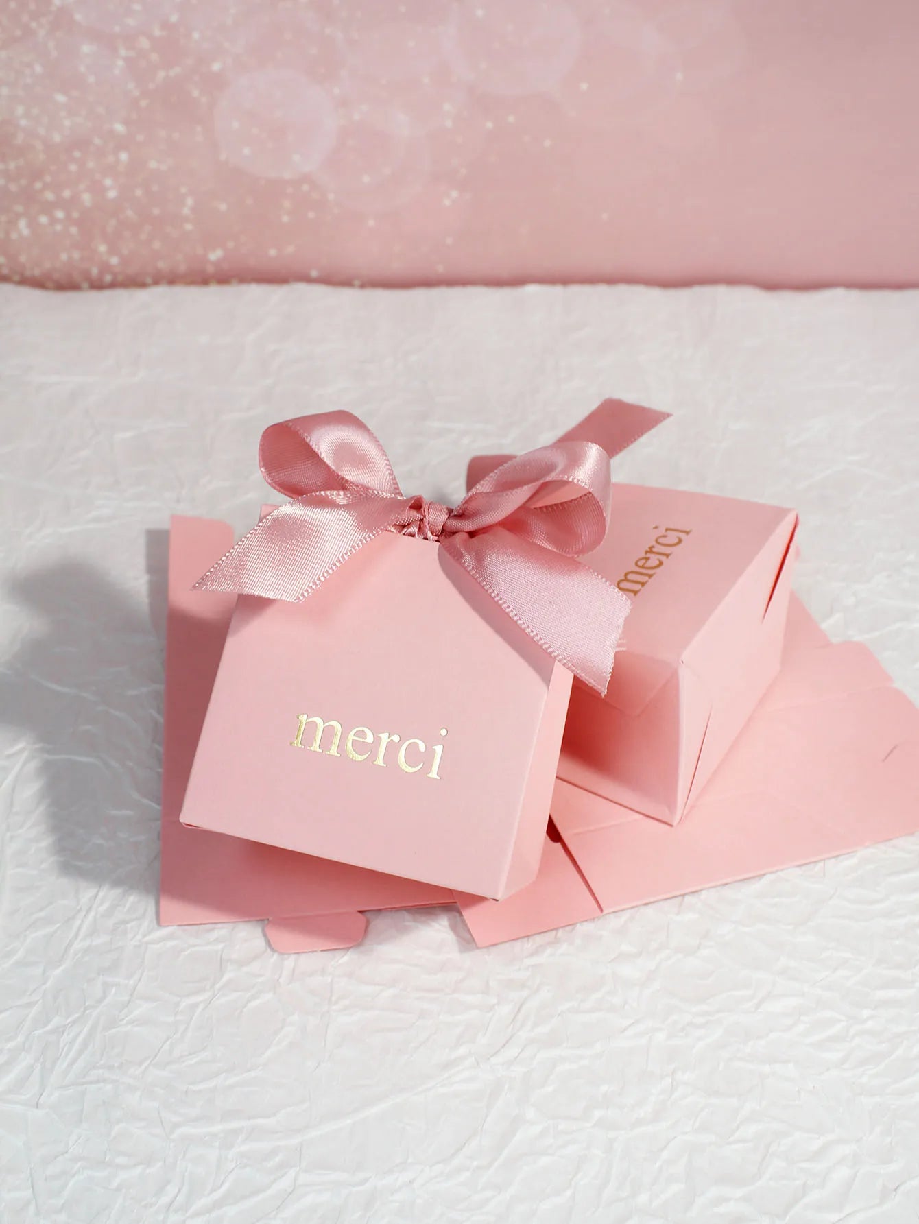 High-end Ins Wind Wedding candy box Jewelry bags