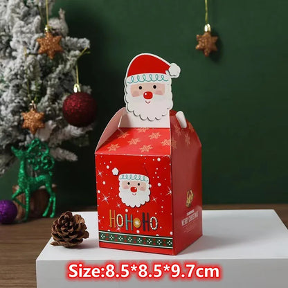 Christmas Square Box Christmas Party Favors Gift Boxs