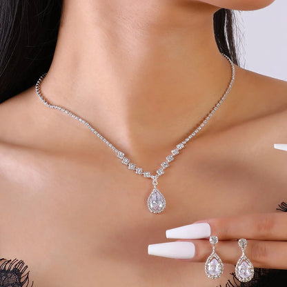 Women's Fashion Trend Copper Claw Chain Jewelry Set