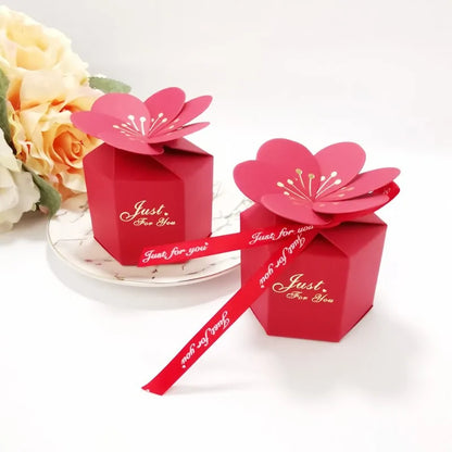 Creative Butterfly Petals Candy Box Wedding Favor Gift
