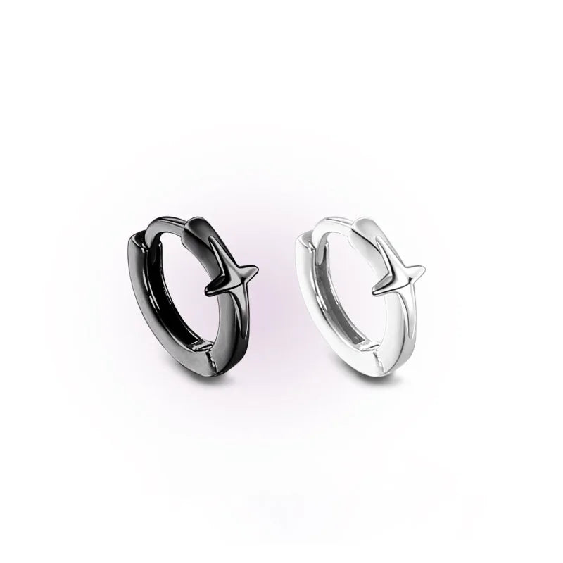 VENTFILLE Sterling Silver Star Earring for Women Girl Personal