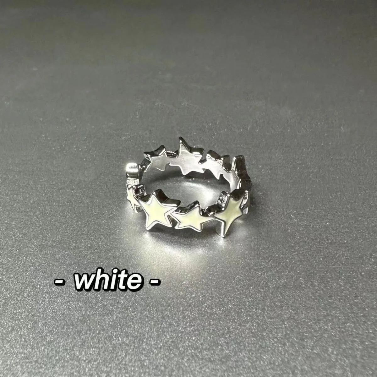 Luxury Zircon Heart Rings for Women Opening Adjustable Weave