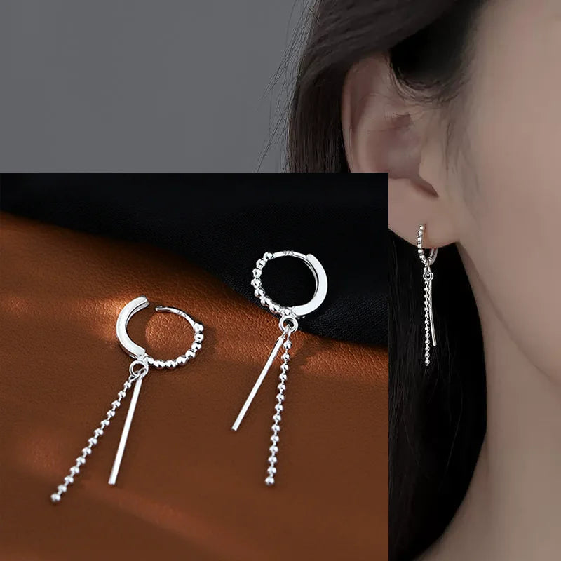 VENTFILLE Sterling Silver Star Earring for Women Girl Personal