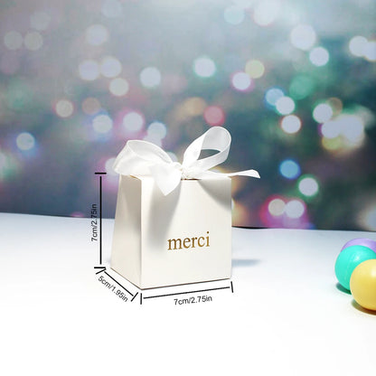 High-end Ins Wind Wedding candy box Jewelry bags