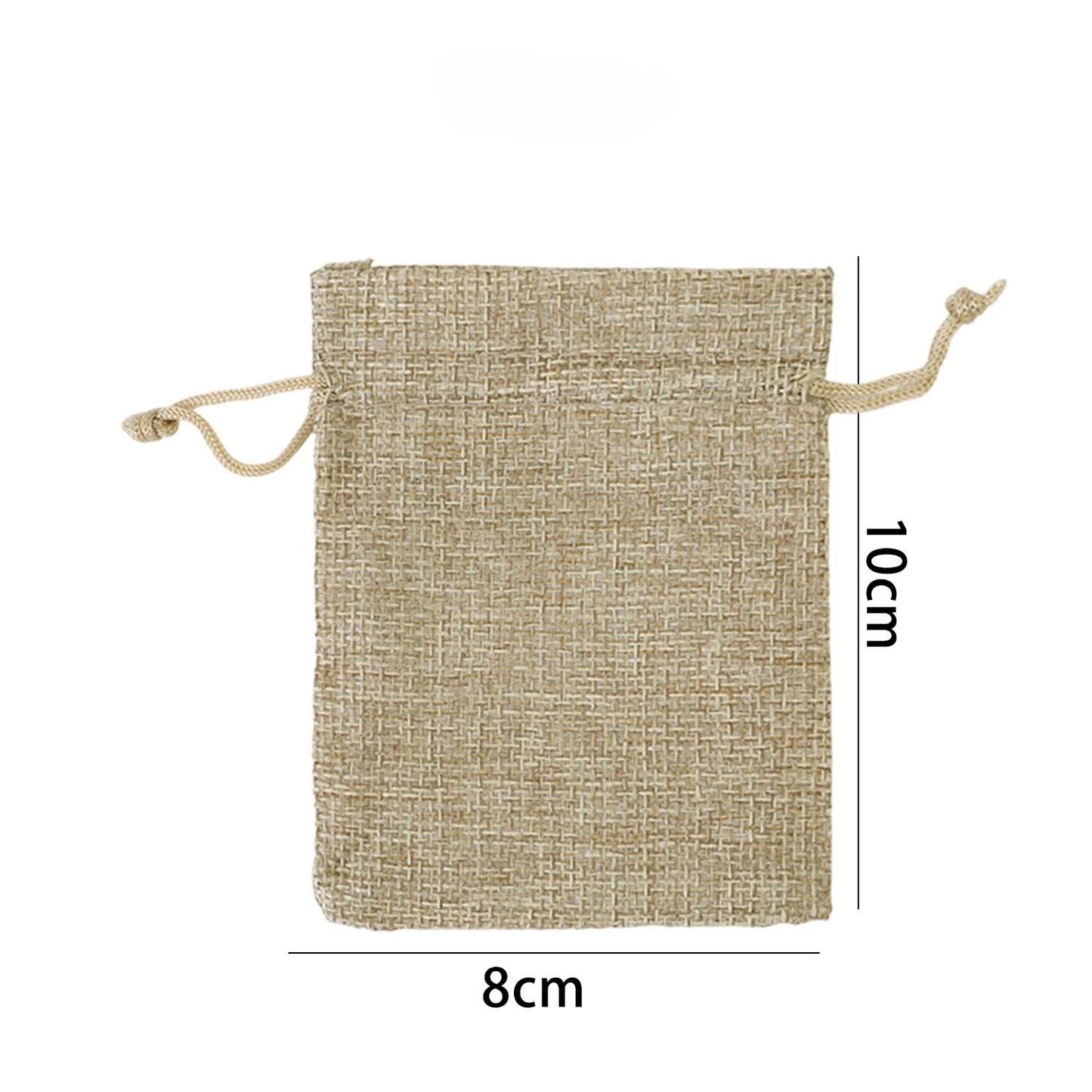 Drawstring Burlap Gift Bags Coffee Bean Linen Bag