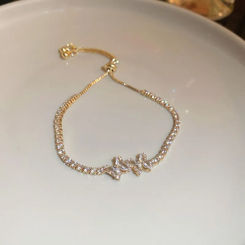 Wave Geometry Adjustable Bracelet Bangle Luxury Fashion