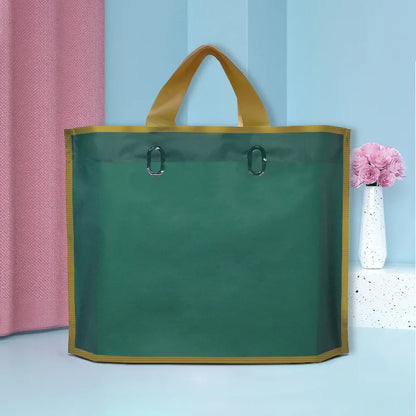 Custom logo frosted shopping bags plastic gift bags