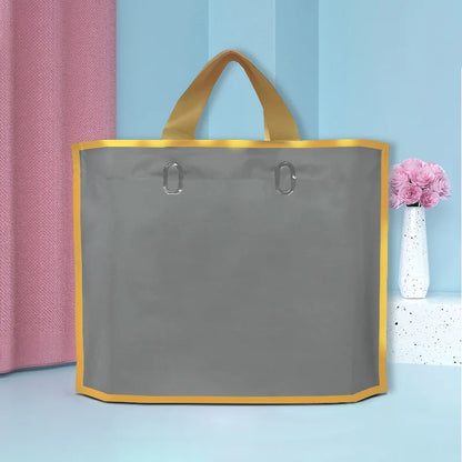 Custom logo frosted shopping bags plastic gift bags